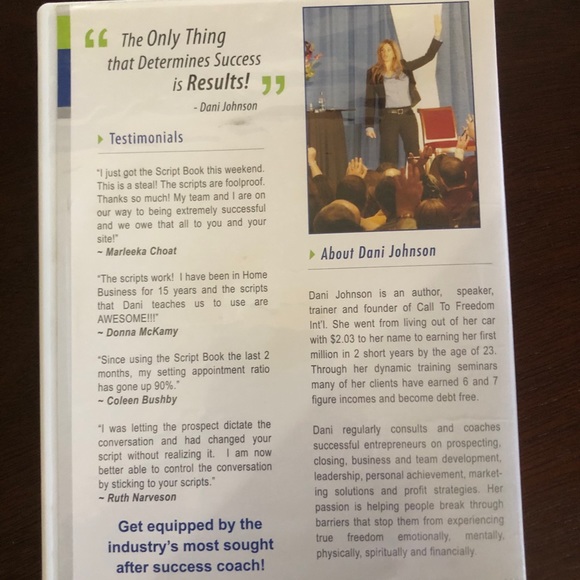 Dani Johnson Bundle, 2 Books, 1 CD - Picture 4 of 7